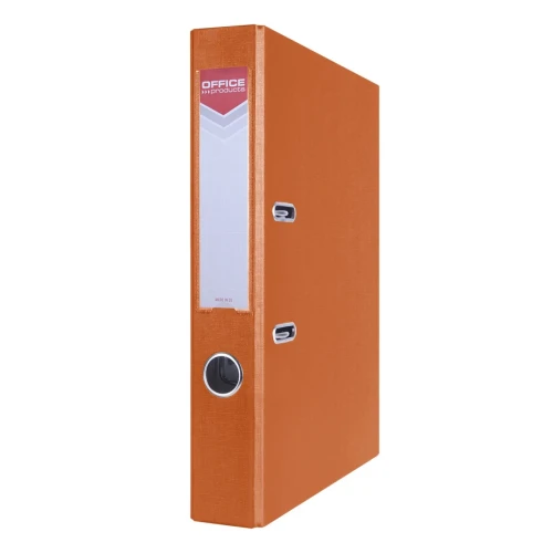 Segregator A4/50 OFFICE PRODUCTS bez szyny pomarańczowy