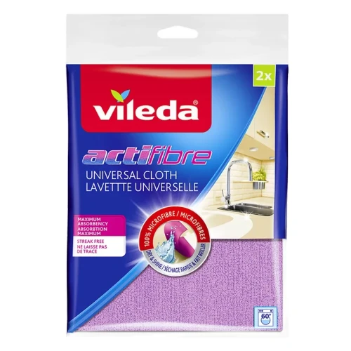 Ścierka mikrofibra VILEDA 2 szt. actifibre