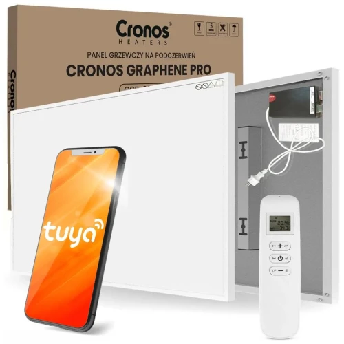 Promiennik podczerwieni CRONOS Cgp-1100Twp 1100w USZKODZONY WYPRZEDAŻ