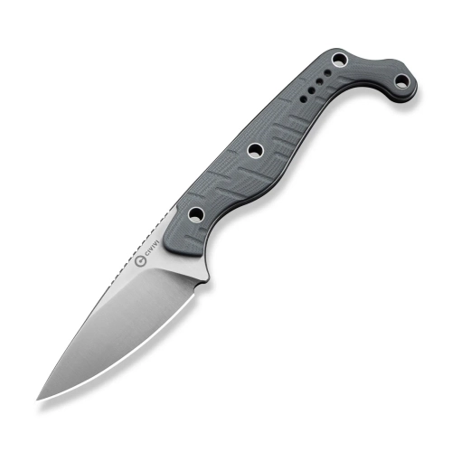 Nóż CIVIVI Fixed SÖKN Nitro-V Gray G10 Satin