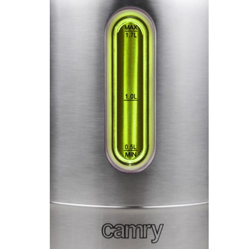 Czajnik elektryczny Adler CR 1253 (2200W 1.7l; kolor inox)