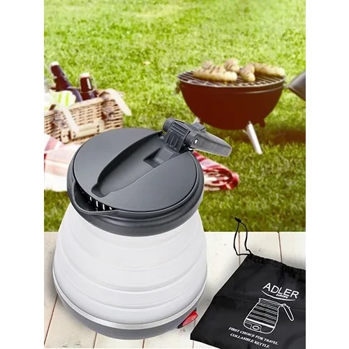 Czajnik elektryczny Adler AD 1279 (750W 0.6l; kolor biały)