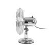 BLOW WENTYLATOR STOŁOWY 30CM SREBRNY METALOWY