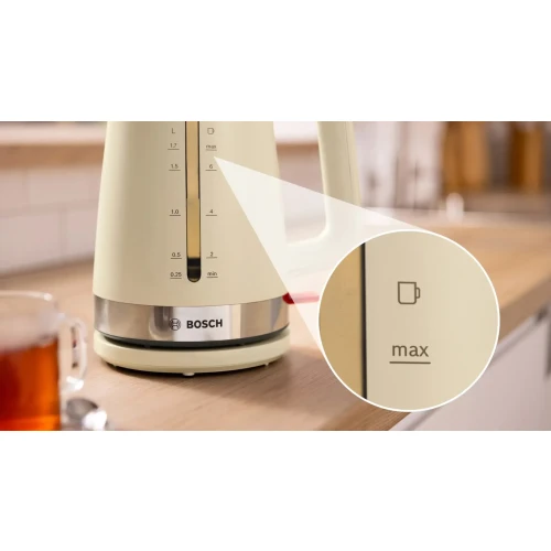 Czajnik Bosch MyMoment TWK4M227 (2400W; kremowy)