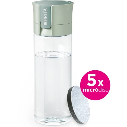 Butelka filtrująca Brita Vital + 5 filtrów MicroDisc (pastelowa zieleń)