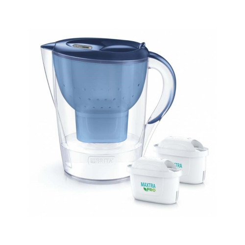 Dzbanek filtrujący Brita Marella XL+2 wkłady MaxtraPro PP (3,5l; niebieski)