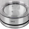 ELDOM SZKLANY CZAJNIK BEZPRZEWODOWY C420 KETTY 1850-2200W 1,7L FILTR SIATKOWYPODŚWIETLANY ZBIORNIK, PŁYTA GRZEJNA
