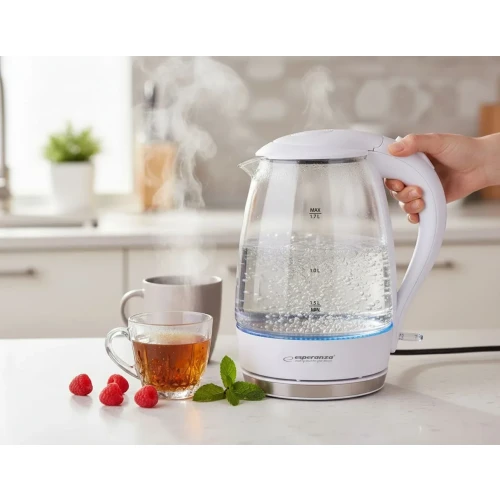 Czajnik elektryczny Esperanza Salto Angel EKK011W (2200W 1.7l; kolor biały)