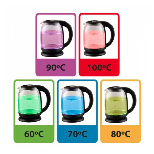 Czajnik elektryczny Esperanza LOIRE EKK027 (2200W 1.7l; kolor czarny)