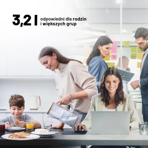 Dzbanek filtrujący Lauben Glass Water Filter Jug 32GW