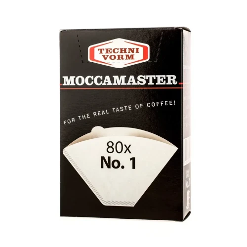 Moccamaster filtry papierowe nr 1, 80 sztuk-6129982
