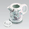 Czajnik elektryczny ceramiczny 1,5L 1500W MR-068-FLOWERS  MAESTRO