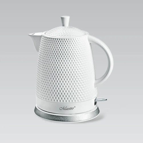 Czajnik elektryczny ceramiczny 1,5L 1500W MR-069-WHITE MAESTRO
