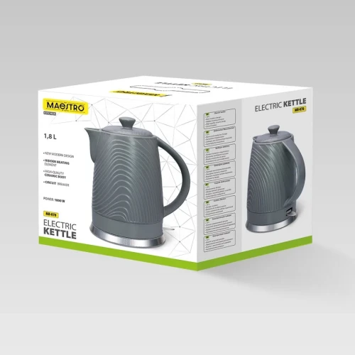 Czajnik elektryczny 1,8l  1800W MR-078 MAESTRO