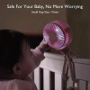 Momcozy przenośny wentylator do wózka, różowy