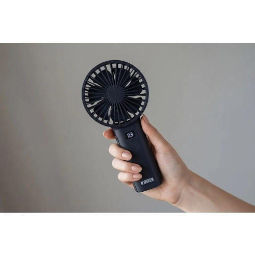 Wentylator ręczno-biurkowy akumulatorowy USB NOVEEN F120