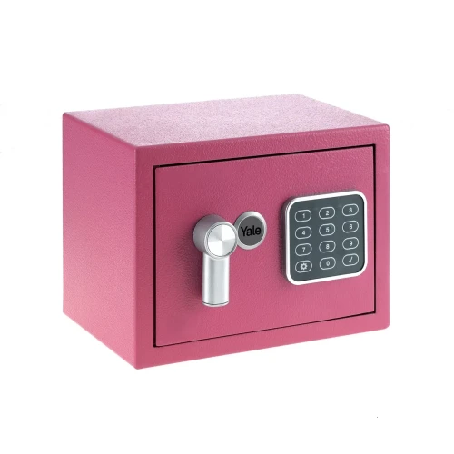 Yale Mini Electronic Safe Pink Sejf podstawowy YSV mini różowy