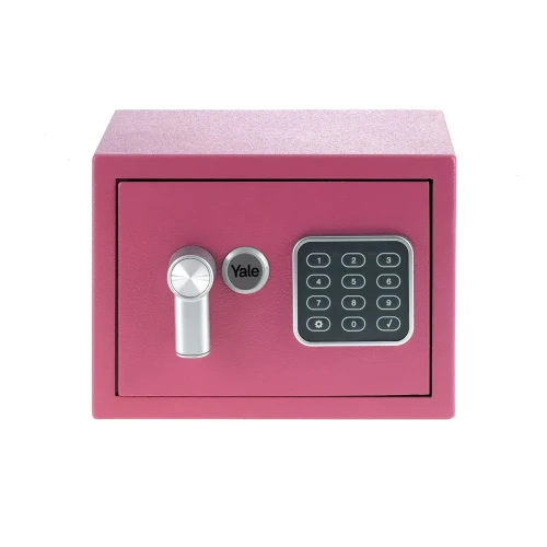 Yale Mini Electronic Safe Pink Sejf podstawowy YSV mini różowy