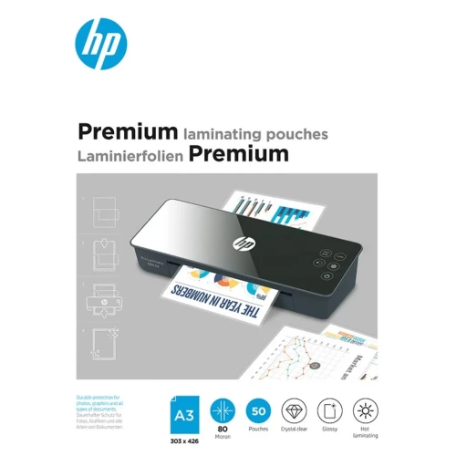 HP Folia laminacyjna PREMIUM A3 80 mic, 50 szt.