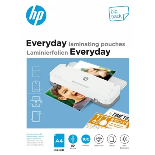 HP Folia laminacyjna EVERYDAY A4 80 mic, 100 szt.