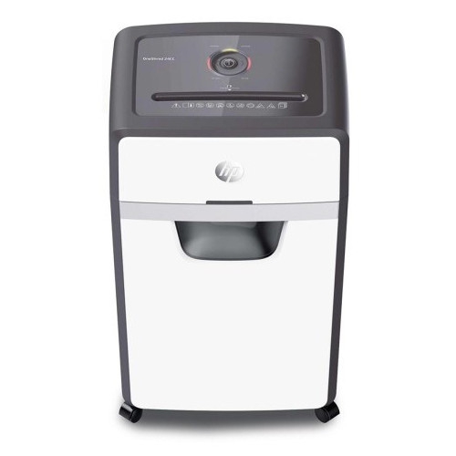 HP Niszczarka ONESHRED 24CC, ścinki, P-4, 24 kart., 30l, jasnoszara, HPN280724CCON-14.