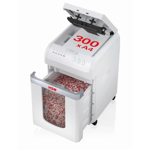 HSM Shredstar Autofeed X300, 30L, P4, 4x12 mm