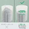Niszczarka Leitz IQ OptiMax Small Office 350, 22l, P5, 8 kartek, Automatyczny Start/Stop, Funkcja cofania, Obrotowy pojemnik - 33% większa pojemność n