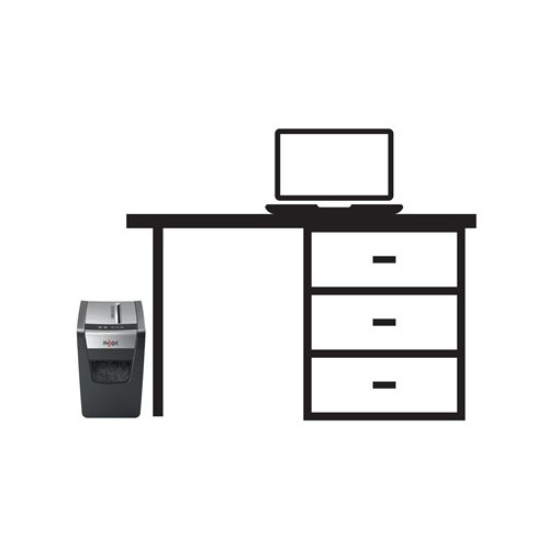 Rexel Niszczarka Momentum X410-SL Slimline, 10 kartek, 23 l kosz