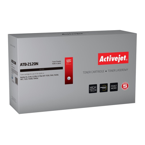 Toner Activejet ATB-2120N (zamiennik Brother TN-2120; Supreme; 2600 stron; czarny)-4383555