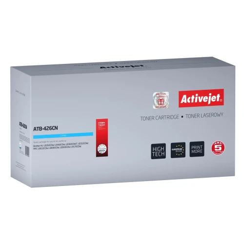 Toner Activejet ATB-426CN (zamiennik Brother TN-426C; Supreme; 6500 stron; niebieski)-4383542