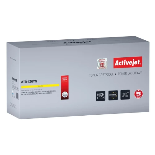 Toner Activejet ATB-426YN (zamiennik Brother TN-426Y; Supreme; 6500 stron; żółty)-4383531