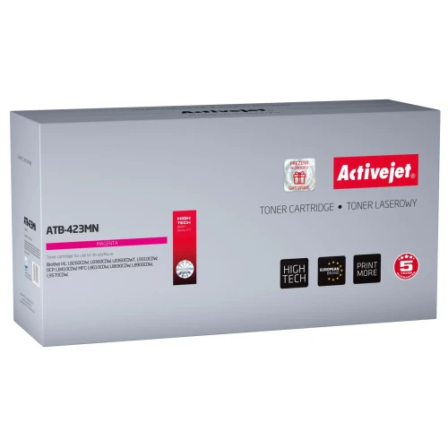 Toner Activejet ATB-423MN (zamiennik Brother TN-423M; Supreme; 4000 stron; czerwony)-4383651