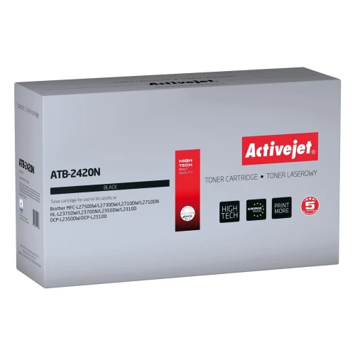 Activejet ATB-2420N Toner (zamiennik Brother TN-2420A; Supreme; 3000 stron; czarny)