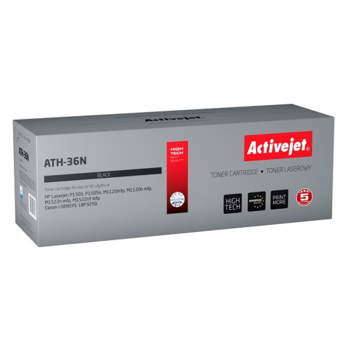 Toner Activejet ATH-36N (zamiennik HP 36A CB436A, Canon CRG-713; Supreme; 2000 stron; czarny)-4383763