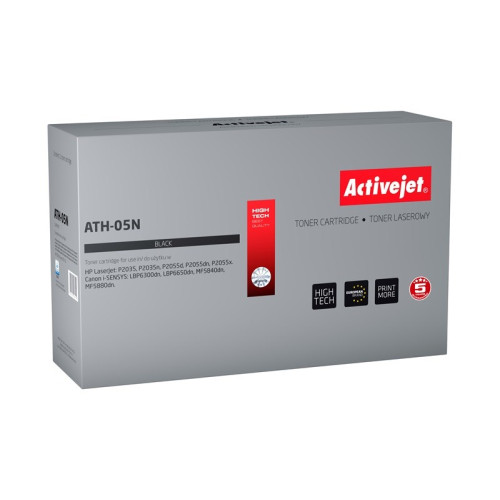 Toner Activejet ATH-05N, AT-05N (zamiennik HP 05A CE505A, Canon CRG-719; Supreme; 3500 stron; czarny)-4383765