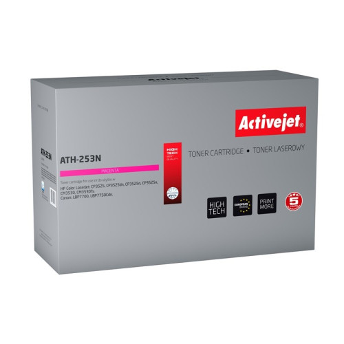 Toner Activejet ATH-253N (zamiennik HP 504A CE253A, Canon CRG-723M; Supreme; 7000 stron; czerwony)-6081648