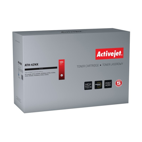 Toner Activejet ATH-42NX (zamiennik HP 42X Q5942X; Supreme; 20000 stron; czarny)-5231802