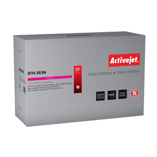 Toner Activejet ATH-363N (zamiennik HP 508A CF363A; Supreme; 5000 stron; czerwony)-5414910