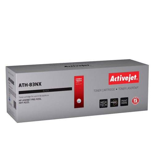 Toner Activejet ATH-83NX (zamiennik HP 83X CF283X; Supreme; 2200 stron; czarny)-4383741