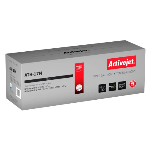 Toner Activejet ATH-17N (zamiennik HP 17A CF217A; Supreme; 1600 stron; czarny)-4383686