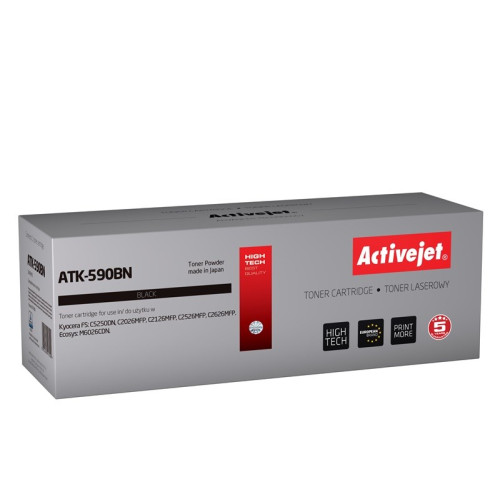 Toner Activejet ATK-590BN (zamiennik Kyocera TK-590BK; Supreme; 7000 stron; czarny)-4384034
