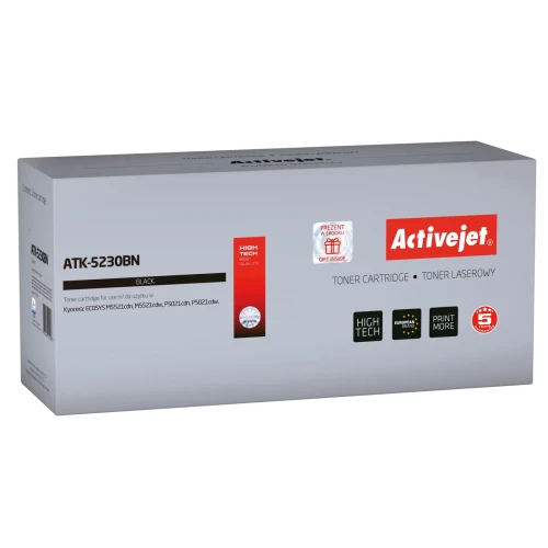 Toner Activejet ATK-5230BN (zamiennik Kyocera TK-5230K; Supreme; 2600 stron; czarny)-5414911