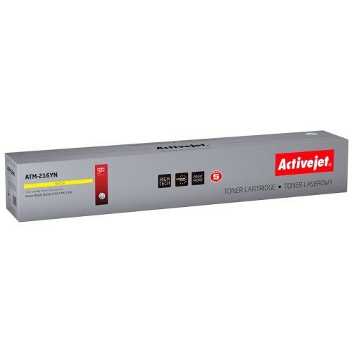 Toner Activejet ATM-216YN (zamiennik Konica Minolta TN216Y; Supreme; 26000 stron; żółty)-4384097