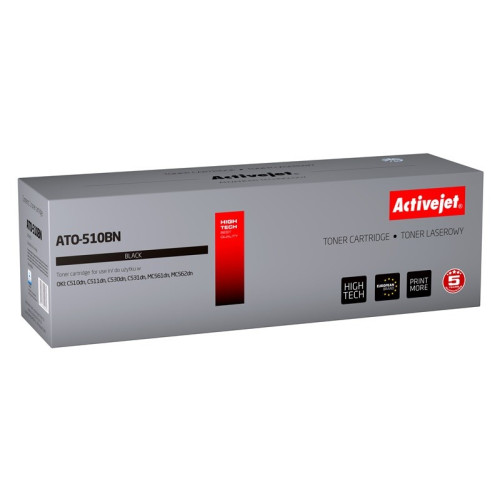 Toner Activejet ATO-510BN (zamiennik OKI 44469804; Supreme; 5000 stron; czarny)-4384113