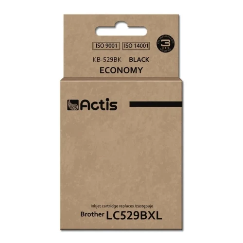 Tusz ACTIS KB-529Bk (zamiennik Brother LC529BK; Standard; 58 ml; czarny)-4384399