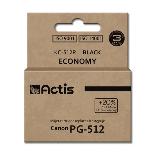 Tusz ACTIS KC-512R (zamiennik Canon PG-512; Standard; 15 ml; czarny)-4384687