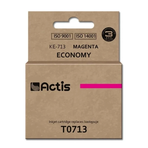 Tusz ACTIS KE-713 (zamiennik Epson T0713, T0893, T1003; Standard; 13.5 ml; czerwony)-1304650