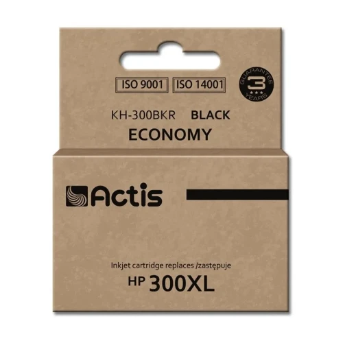 Tusz ACTIS KH-300BKR (zamiennik HP 300XL CC641EE; Standard; 15 ml; czarny)-4385032