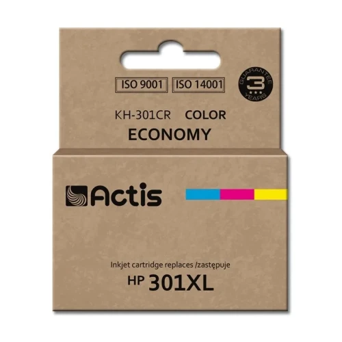 Tusz ACTIS KH-301CR (zamiennik HP 301XL CH564EE; Standard; 21 ml; kolor)-4385034