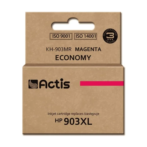 Tusz ACTIS KH-903MR (zamiennik HP 903XL T6M07AE; Premium; 12 ml; czerwony)-4385003
